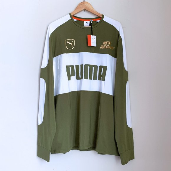 Puma x New Regime Long Sleeve Green - Picture 1 of 4